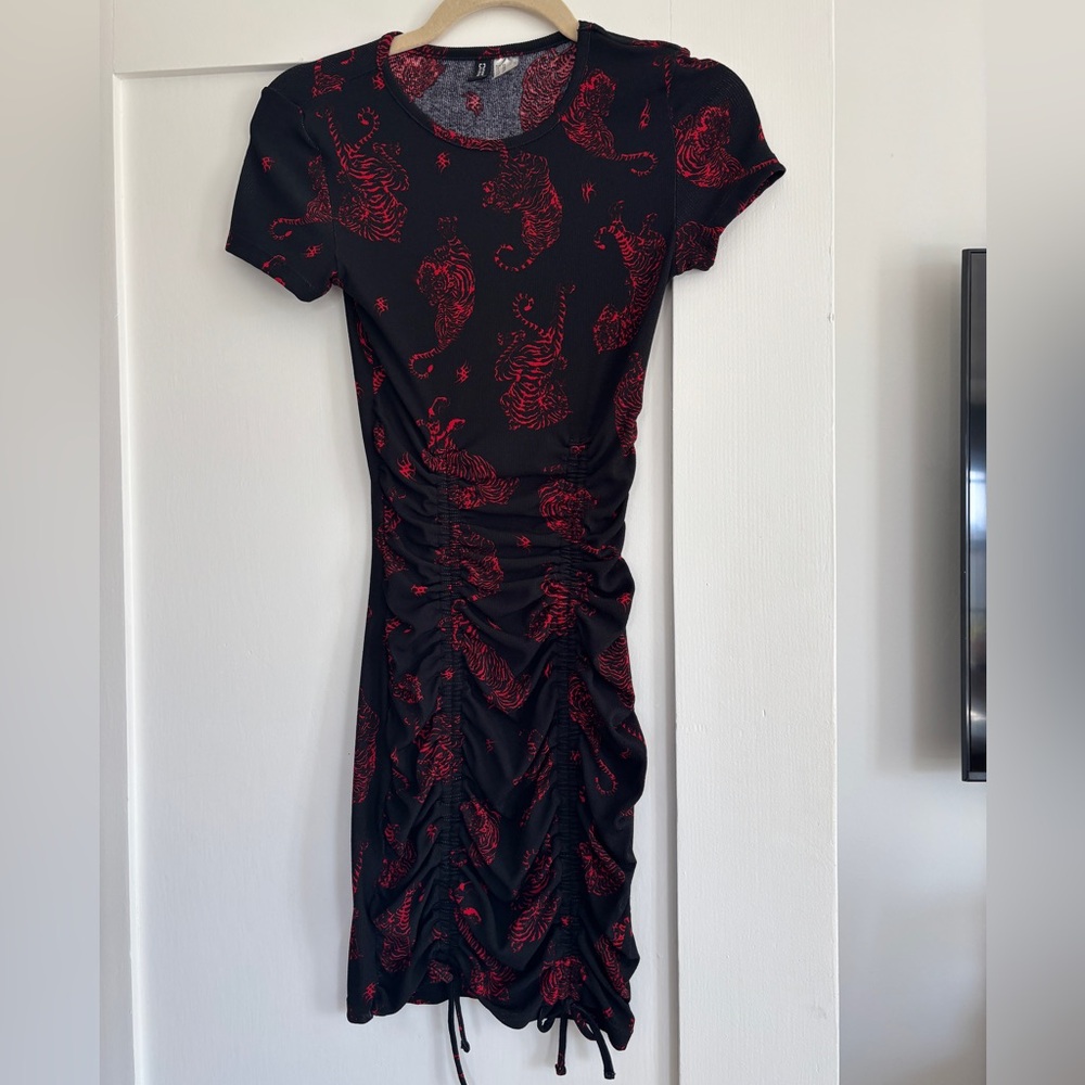 H&M Tiger Print Bodycon Dress